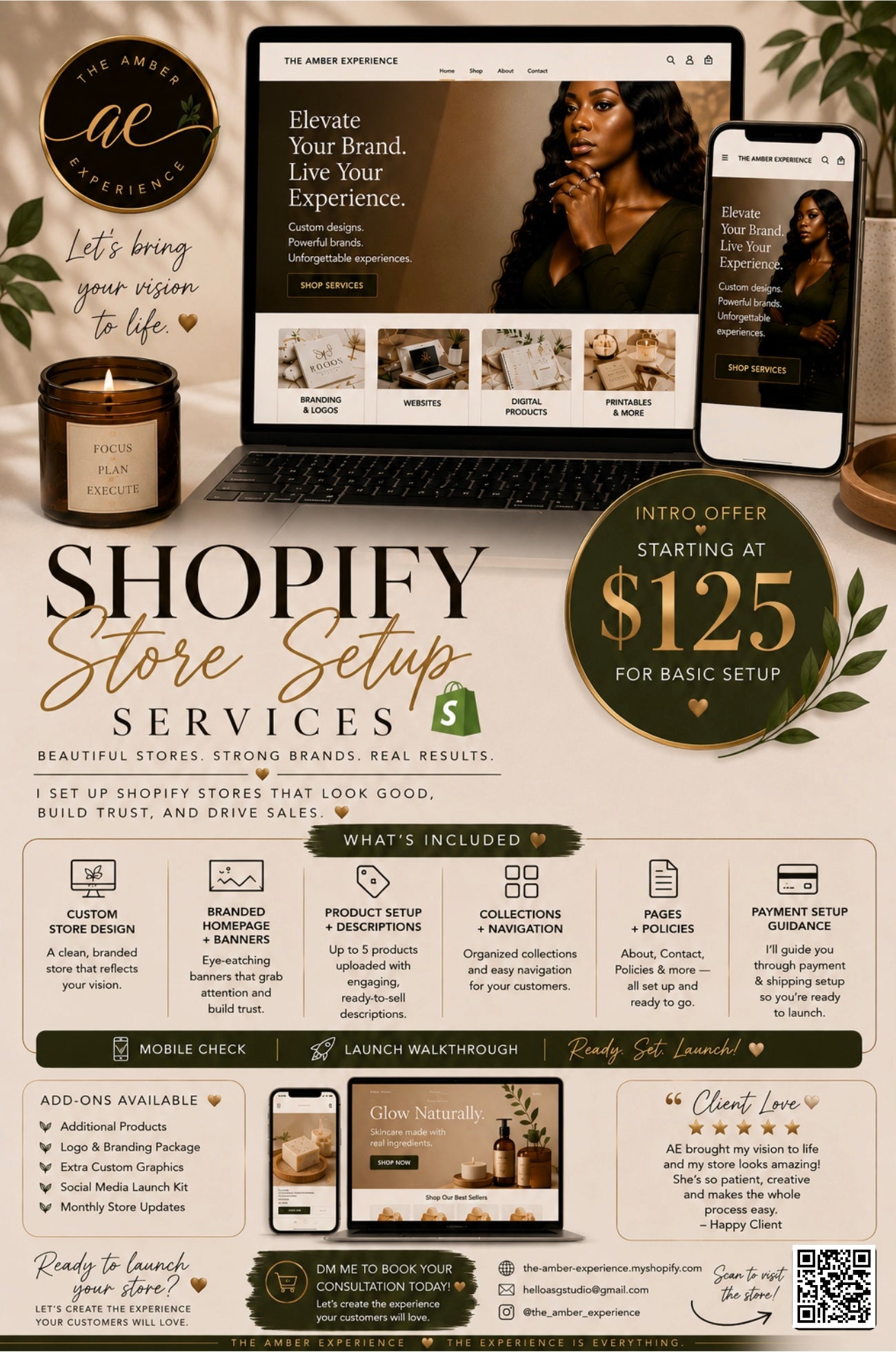 ✨ Shopify Store Setup Experience